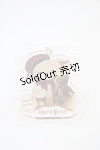 Angelic Pretty / British Bear アクリルキーホルダー  ブラウン H-25-11-20-1013-AP-ZA-NS-ZH