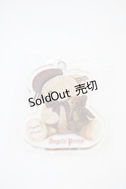 画像1: Angelic Pretty / British Bear アクリルキーホルダー  ブラウン H-25-11-20-1013-AP-ZA-NS-ZH