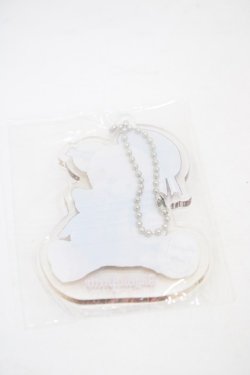 画像2: Angelic Pretty / British Bear アクリルキーホルダー  ブラウン H-25-11-20-1013-AP-ZA-NS-ZH