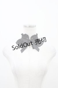 Amavel / Rosary Laceチョーカー  ブラック H-25-11-20-1015-CA-AC-NS-ZH