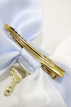 画像3: Amavel / Magical Sweet Angelダブルリボンクリップ  サックス H-25-11-20-1016-CA-AC-NS-ZH