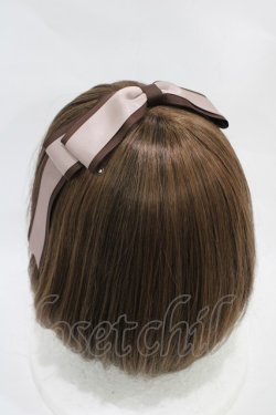 画像2: Amavel / Animal Donuts ぱっちんリボンカチューシャ  ブラウン H-25-11-20-1019-CA-AC-NS-ZH