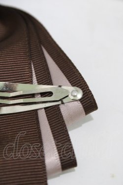 画像3: Amavel / Animal Donuts ぱっちんリボンカチューシャ  ブラウン H-25-11-20-1019-CA-AC-NS-ZH