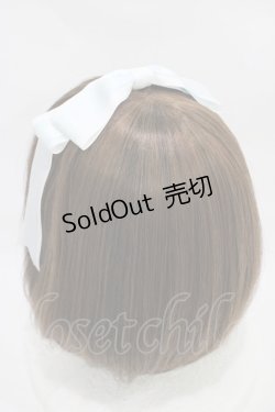 画像2: Amavel / ぱっちんリボンカチューシャ  ホワイト H-25-11-20-1020-CA-AC-NS-ZH