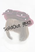 m petit by misako / TT*AMリボンBベレー  ボルドー H-25-11-20-1023-LO-AC-NS-ZH