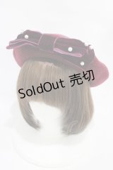 m petit by misako / TT*AMリボンBベレー  ボルドー H-25-11-20-1023-LO-AC-NS-ZH