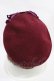 画像2: m petit by misako / TT*AMリボンBベレー  ボルドー H-25-11-20-1023-LO-AC-NS-ZH (2)