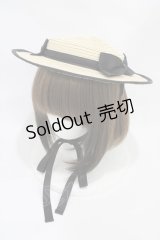 Kurumi Collaboration / マリンアカデミアキャノティエ  オフ/ブラック H-25-11-20-1027-0-AC-NS-ZH