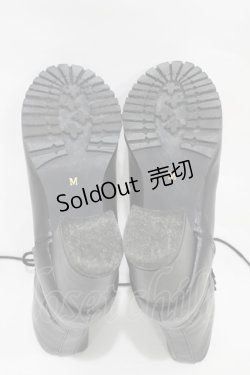 画像3: axes femme / ナポレオンレースアップブーツ M(23.5cm) ブラック H-25-11-20-1002-AX-SH-NS-ZH