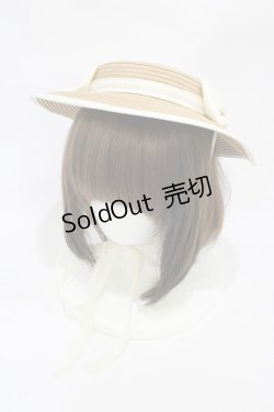 画像1: Kurumi Collaboration / マリンアカデミアキャノティエ  ナチュラル/アイボリー H-25-11-20-1029-0-AC-NS-ZH