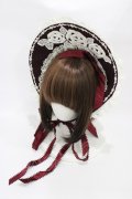 BABY,THE STARS SHINE BRIGHT / Maria Rosa Misticaボンネット  ボルドー H-25-11-20-1030-BA-AC-NS-ZH