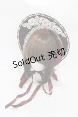 BABY,THE STARS SHINE BRIGHT / Maria Rosa Misticaボンネット  ボルドー H-25-11-20-1030-BA-AC-NS-ZH