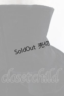 画像6: ATELIER BOZ / クインネヴィア別珍バッスルスカート  ブラック H-25-11-20-004-EL-SK-KB-ZH