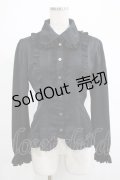 ATELIER PIERROT / ヨーク切替ブラウス  黒 H-25-11-20-052-EL-BL-KB-ZH