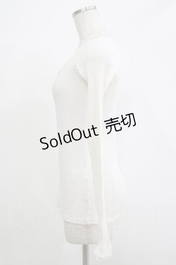 画像2: Katie / UNDER PRETTIES u neck long  IVORY H-25-11-20-058-LO-TO-KB-ZH