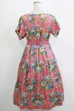 画像3: Jane Marple Dans Le Salon / Flower parlourゴアードドレス  ピンク H-25-11-20-005-JM-OP-KB-ZH