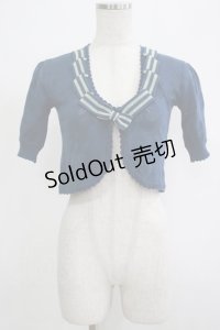 Shirley Temple / チェリーリボンボレロ 160 ブルー H-25-11-20-061-ET-TO-KB-ZH