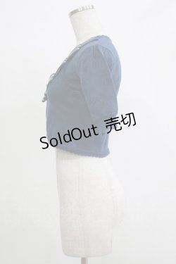 画像2: Shirley Temple / チェリーリボンボレロ 160 ブルー H-25-11-20-061-ET-TO-KB-ZH