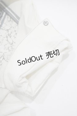 画像4: Ozz Croce / プリント刺繍イレギュラーチュニックシャツ  白×グレー H-25-11-20-065-OO-OP-KB-ZH