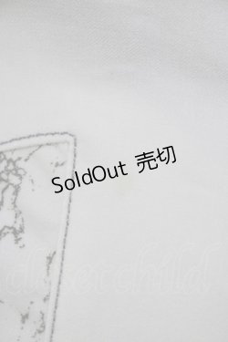 画像5: Ozz Croce / プリント刺繍イレギュラーチュニックシャツ  白×グレー H-25-11-20-065-OO-OP-KB-ZH