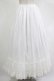 画像3: ATELIER PIERROT / イレギュラーロングスカート  ホワイト H-25-11-20-006-EL-SK-KB-ZH (3)