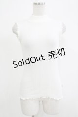 Katie / UNDER PRETTIES bottle neck no sleeve  OFF WHITE H-25-11-20-069-LO-TO-KB-ZH