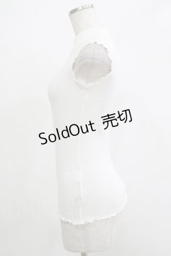 画像2: Katie / UNDER PRETTIES bottle neck no sleeve  OFF WHITE H-25-11-20-069-LO-TO-KB-ZH