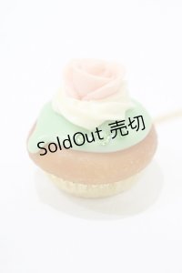 Q-pot. / Rose CupCake　ネックレス  ミント H-25-11-20-073-QP-AC-KB-ZH