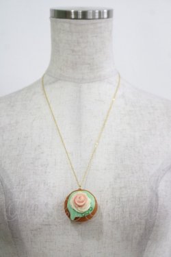 画像3: Q-pot. / Rose CupCake　ネックレス  ミント H-25-11-20-073-QP-AC-KB-ZH