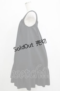 画像2: MIHO MATSUDA / タックジャンパースカート  ブラック H-25-11-20-007-GO-OP-KB-ZH