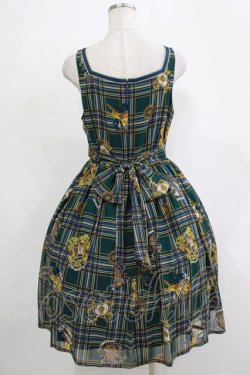 画像3: EXCENTRIQUE / Highland Checkワンピース 0S グリーン H-25-11-20-001-EL-OP-KB-ZH