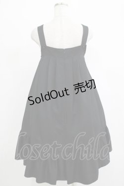 画像3: MIHO MATSUDA / タックジャンパースカート  ブラック H-25-11-20-007-GO-OP-KB-ZH