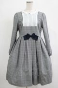 Emily Temple cute / Earnestワンピース  グレー H-25-11-20-008-ET-OP-KB-ZH