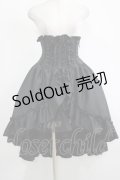 ATELIER PIERROT / Fishtail Mini Corset Skirt  ブラック H-25-11-20-010-EL-SK-KB-ZH