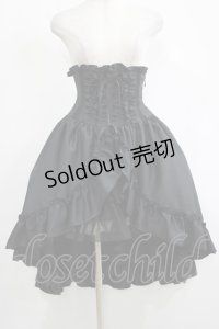 ATELIER PIERROT / Fishtail Mini Corset Skirt  ブラック H-25-11-20-010-EL-SK-KB-ZH
