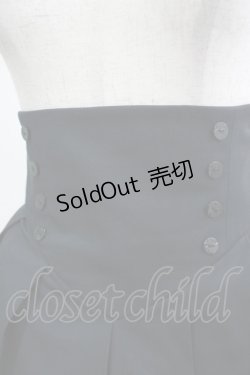 画像4: ATELIER BOZ / プリーツハイウエストスカート  ブラック H-25-11-20-011-EL-SK-KB-ZH