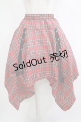 ACDC RAG / 2WAYスカート  レッドタータン H-25-11-20-012-PU-SK-KB-ZH