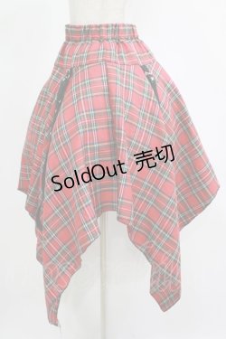 画像2: ACDC RAG / 2WAYスカート  レッドタータン H-25-11-20-012-PU-SK-KB-ZH