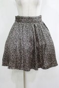 Katie / SHAKE A CHECK! skirt  ブラック H-25-11-20-013-LO-SK-KB-ZH
