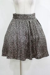 Katie / SHAKE A CHECK! skirt  ブラック H-25-11-20-013-LO-SK-KB-ZH