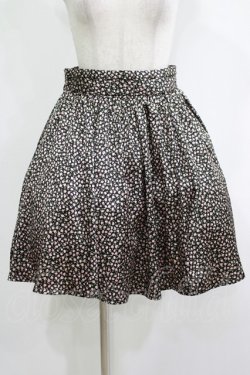 画像1: Katie / SHAKE A CHECK! skirt  ブラック H-25-11-20-013-LO-SK-KB-ZH