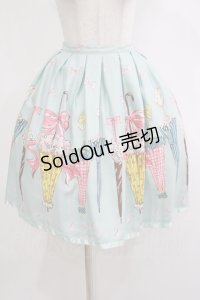 Emily Temple cute / アンブレラスカート  サックス H-25-11-20-014-ET-SK-KB-ZH