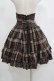 画像3: ATELIER PIERROT / チェックフリルコルセットスカート  ブラウン H-25-11-20-002-EL-SK-KB-ZH (3)