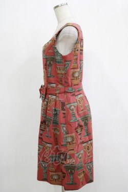 画像2: Jane Marple / Venetian glassゴブランジャンパースカート  ボルドー H-25-11-20-018-JM-OP-KB-ZH