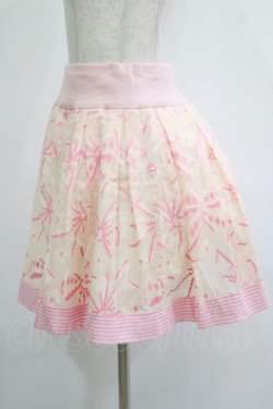 画像2: Jane Marple / リボンレースミニスカート  ピンク H-25-11-20-019-JM-SK-KB-ZH