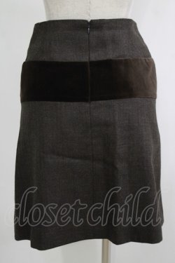 画像3: Jane Marple / ベルベットリボンスカート  ブラウン H-25-11-20-020-JM-SK-KB-ZH