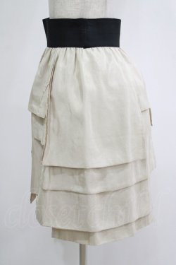 画像2: Jane Marple Dans Le Salon / ランダムタックスカート  ベージュ H-25-11-20-021-JM-SK-KB-ZH