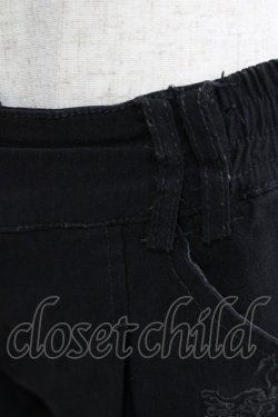 画像4: Ozz Croce / 刺繍ショートパンツ  ブラック H-25-11-20-025-OO-PA-KB-ZH
