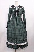 Eri Aino's collaboration / シャーロットの水曜日 ワンピース M グリーン H-25-11-21-005-LO-TO-NS-ZH