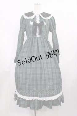 画像1: Eri Aino's collaboration / シャーロットの水曜日 ワンピース M グリーン H-25-11-21-005-LO-TO-NS-ZH